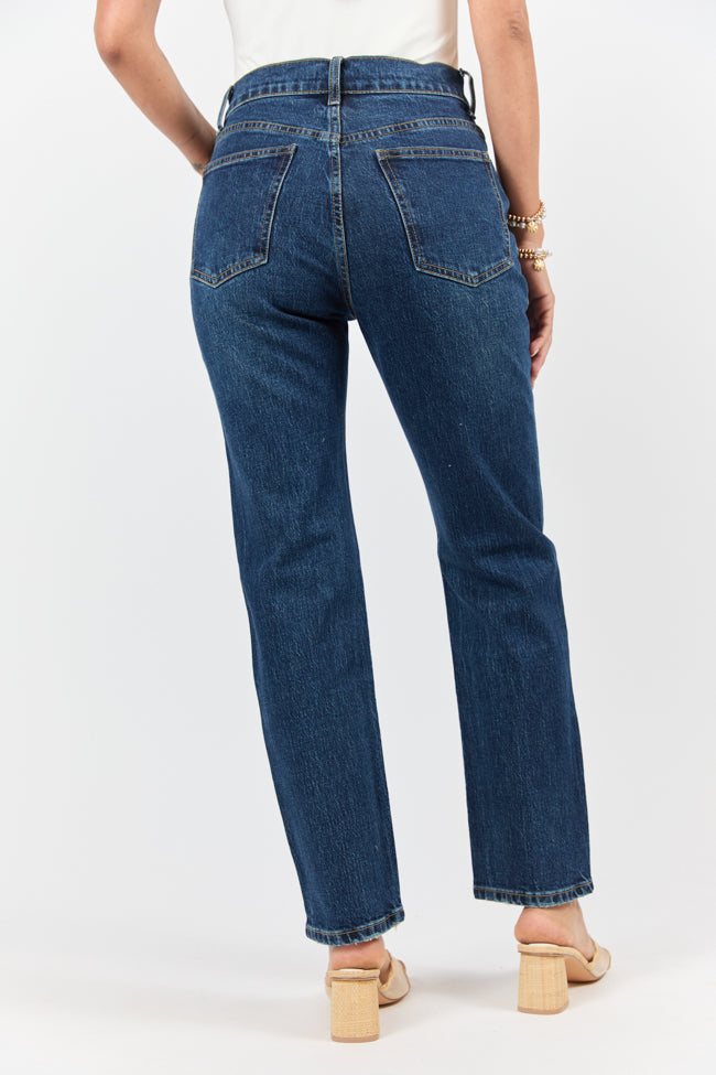 Millie Dark Wash Straight Leg Jeans SALE