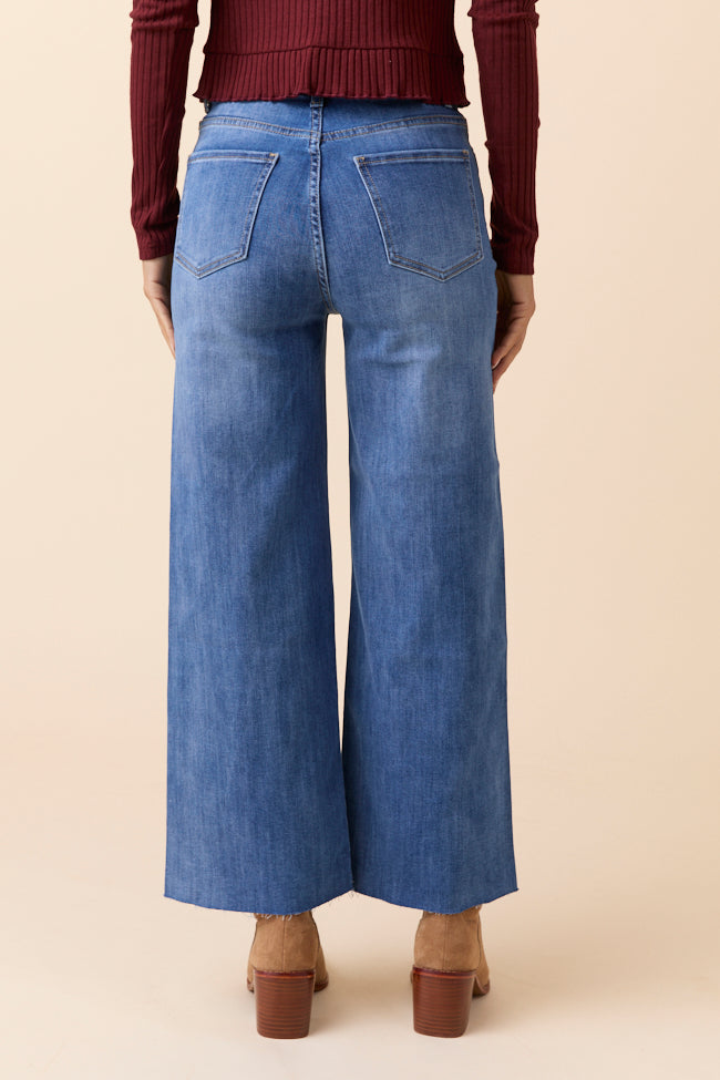 My Favorite Medium Wash Wide Leg Jeans SALE