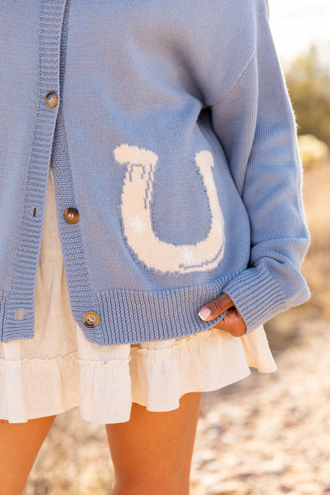 Golden Stirrups Horseshoe Cardigan SALE