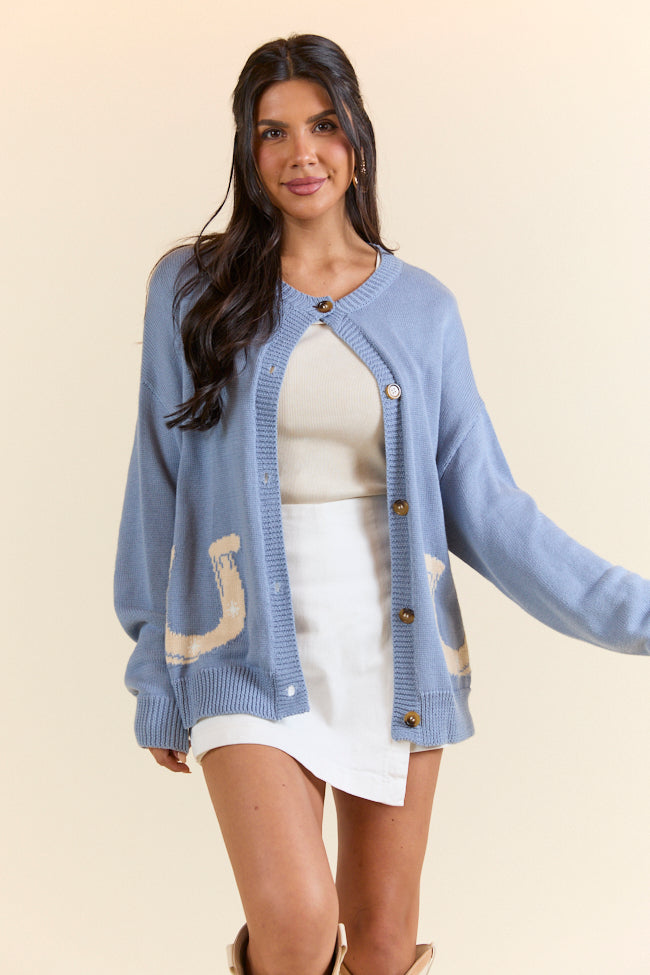 Golden Stirrups Horseshoe Cardigan SALE