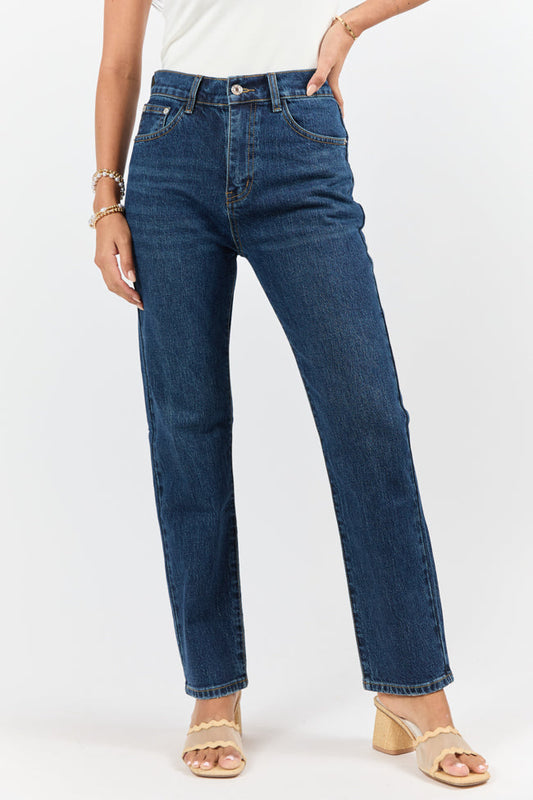 Millie Dark Wash Straight Leg Jeans SALE