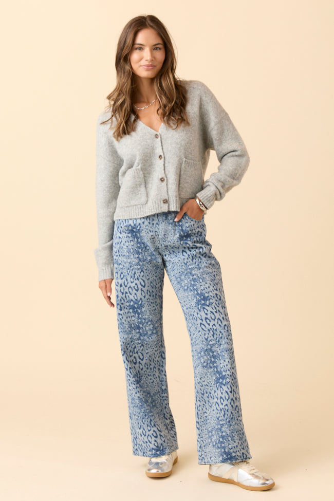 Scarlett Leopard Print Jeans SALE