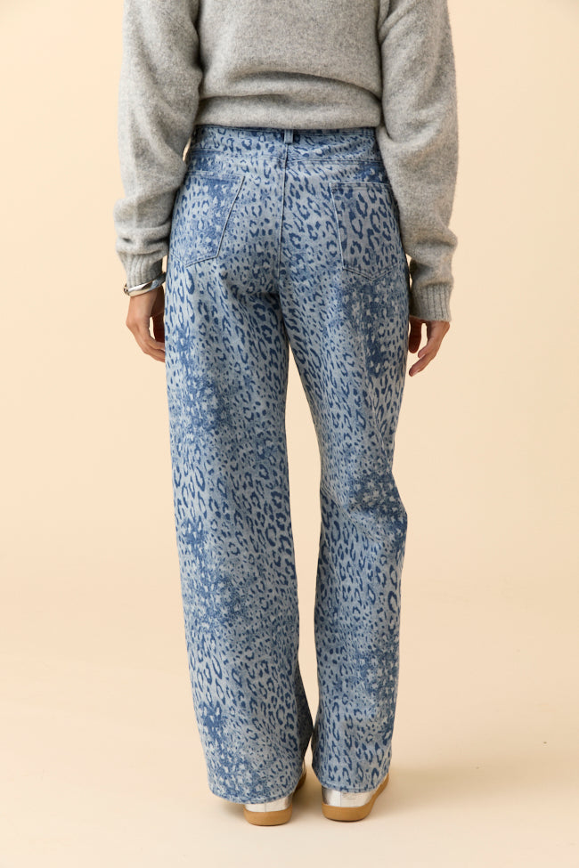 Scarlett Leopard Print Jeans SALE