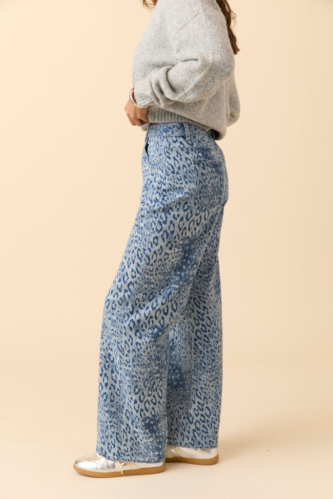 Scarlett Leopard Print Jeans SALE